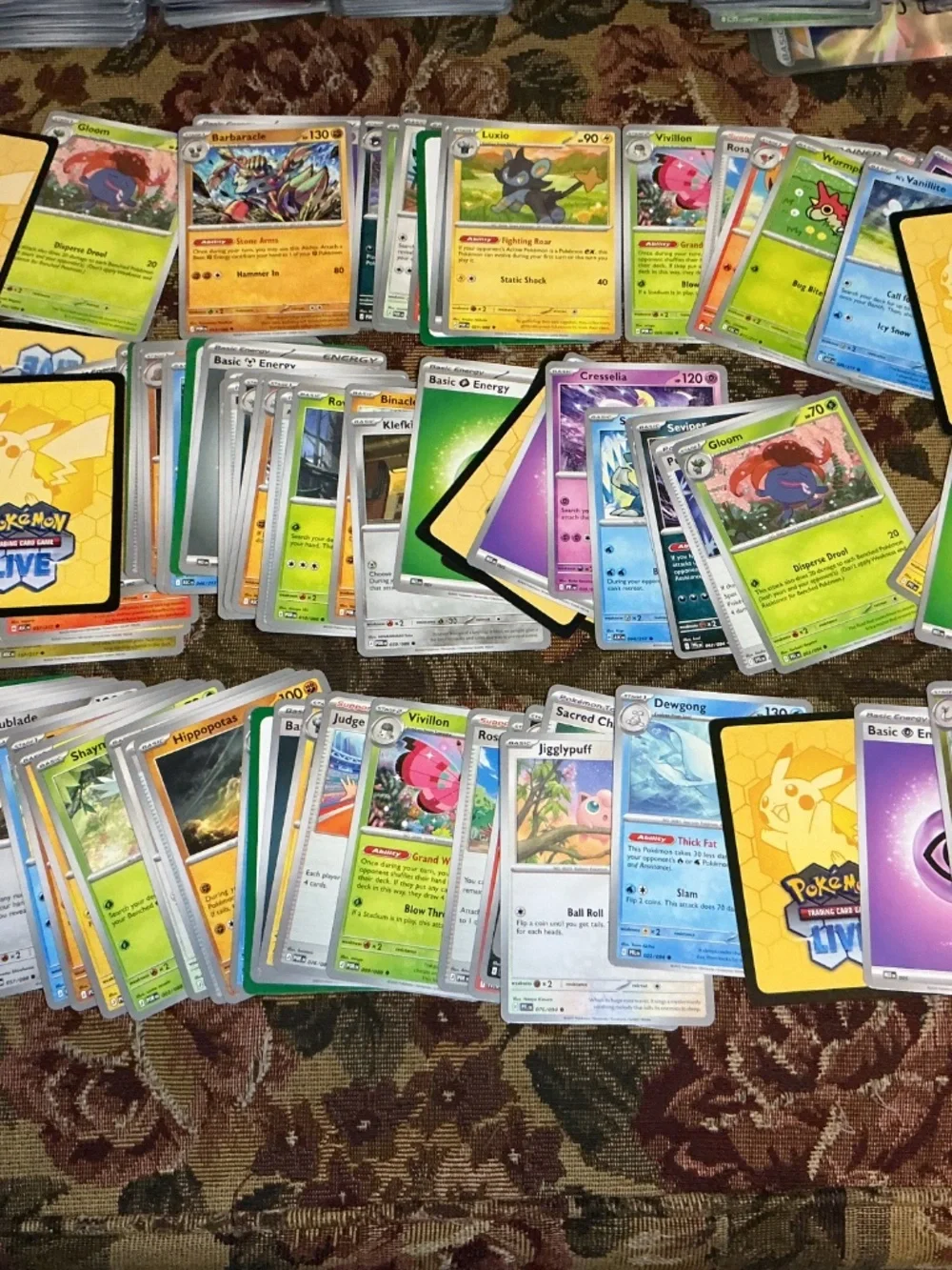 Pokemon Bulk Card Lot of 115 cards from the 2020s